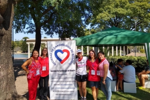 Jornada por el día de la mujer en la calle recreativa