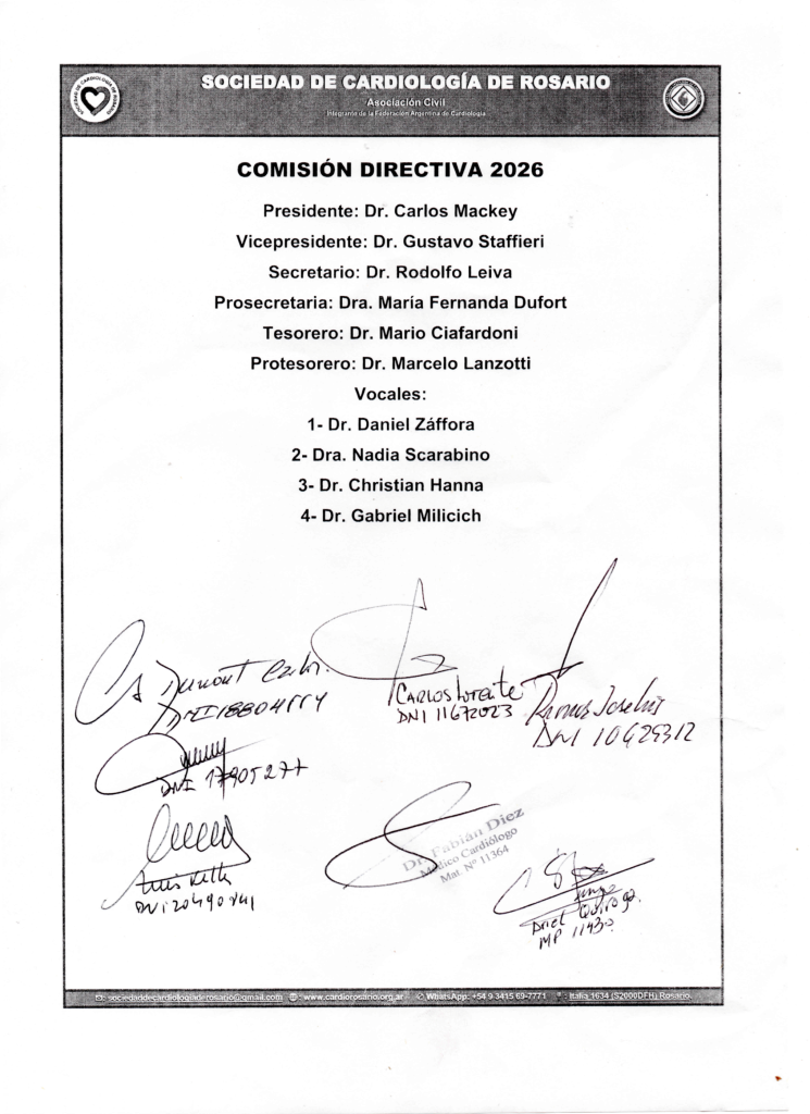 Comisión Directiva 2026
